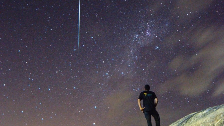 Duas chuvas de meteoros iluminam o céu do Brasil entre 29 e 31 de julho - Imagem do artigo original