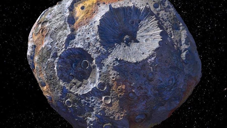 Asteroide 16 Psyche reúne metais que valem mais do que o PIB mundial - Imagem do artigo original