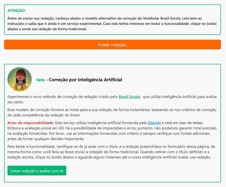 Plataforma Corrige Aqui oferece correção gratuita e imediata de redações para o Enem - Imagem do artigo original