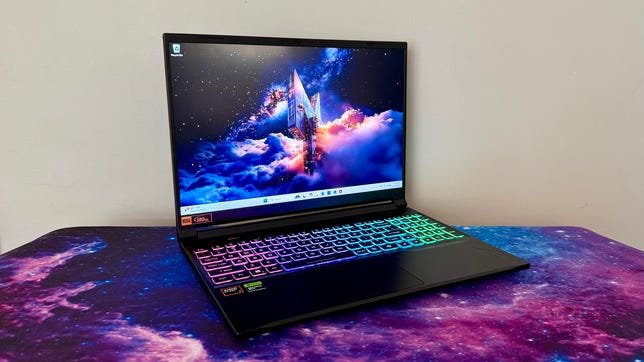 Acer Nitro V 16S AI estreia chassis em alumínio, ecrã 180 Hz e 32 GB de RAM - Imagem do artigo original