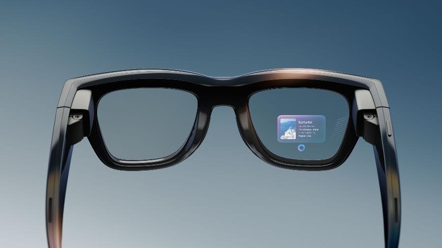 Meta lança óculos Ray-Ban com ecrã na lente e pulseira que lê movimentos - Imagem do artigo original