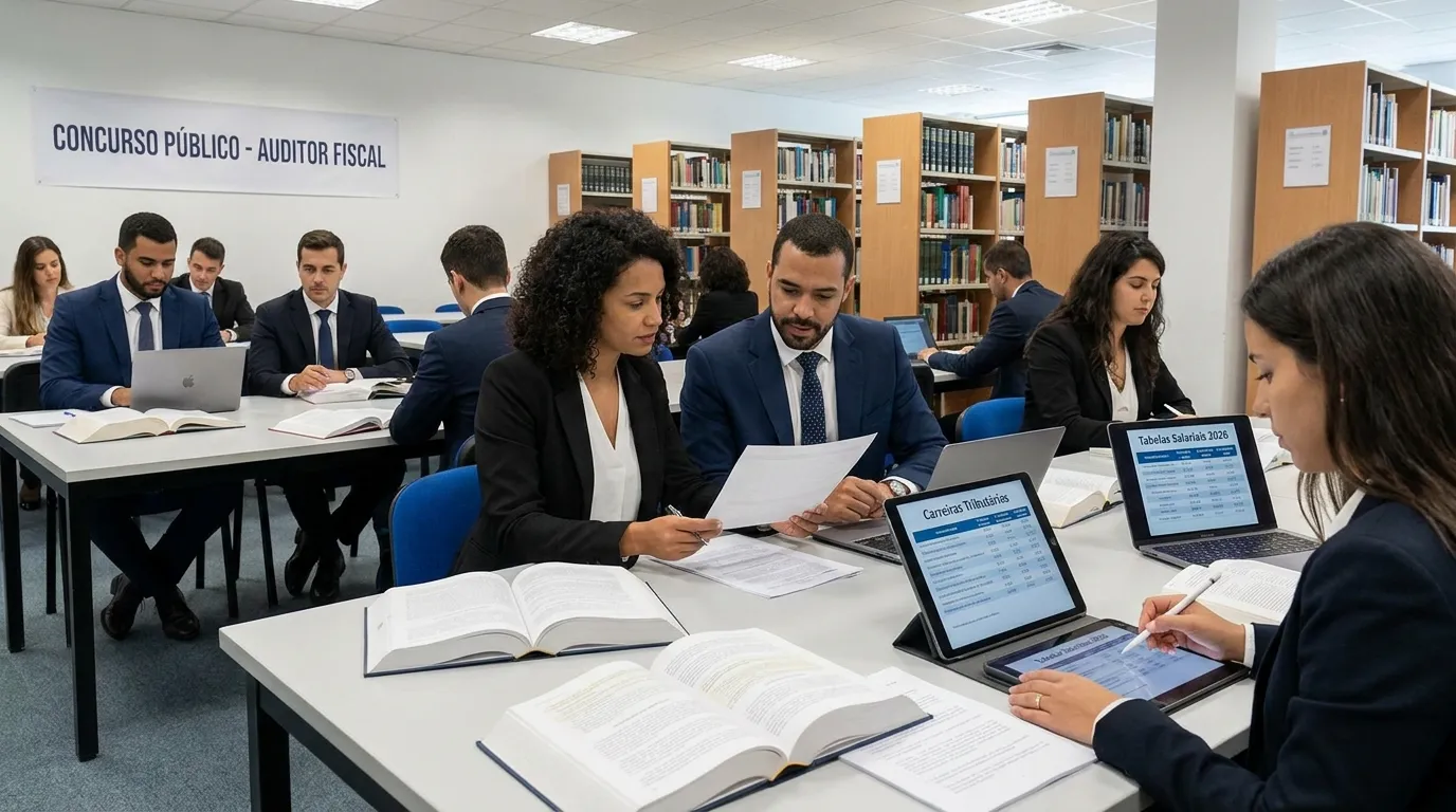 Cursinho para concursos públicos e preparação para carreiras fiscais