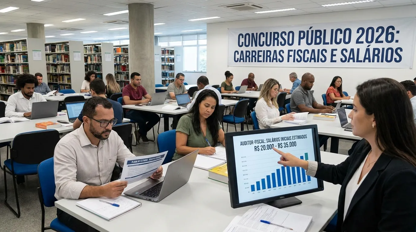 Preparação para concursos públicos e carreiras fiscais