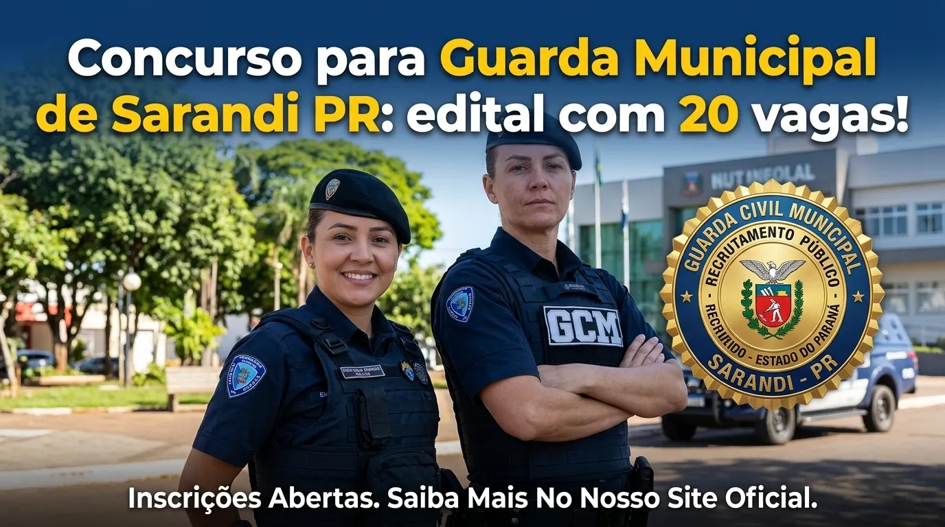 Dicas de concursos públicos e preparação para Guarda Municipal