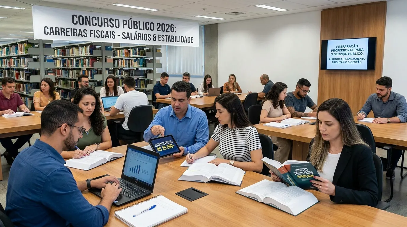 Dicas para concursos públicos e preparação para carreiras fiscais