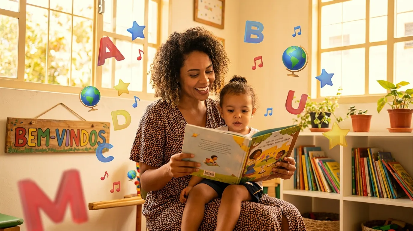 Fontes cursivas em materiais educativos para concursos