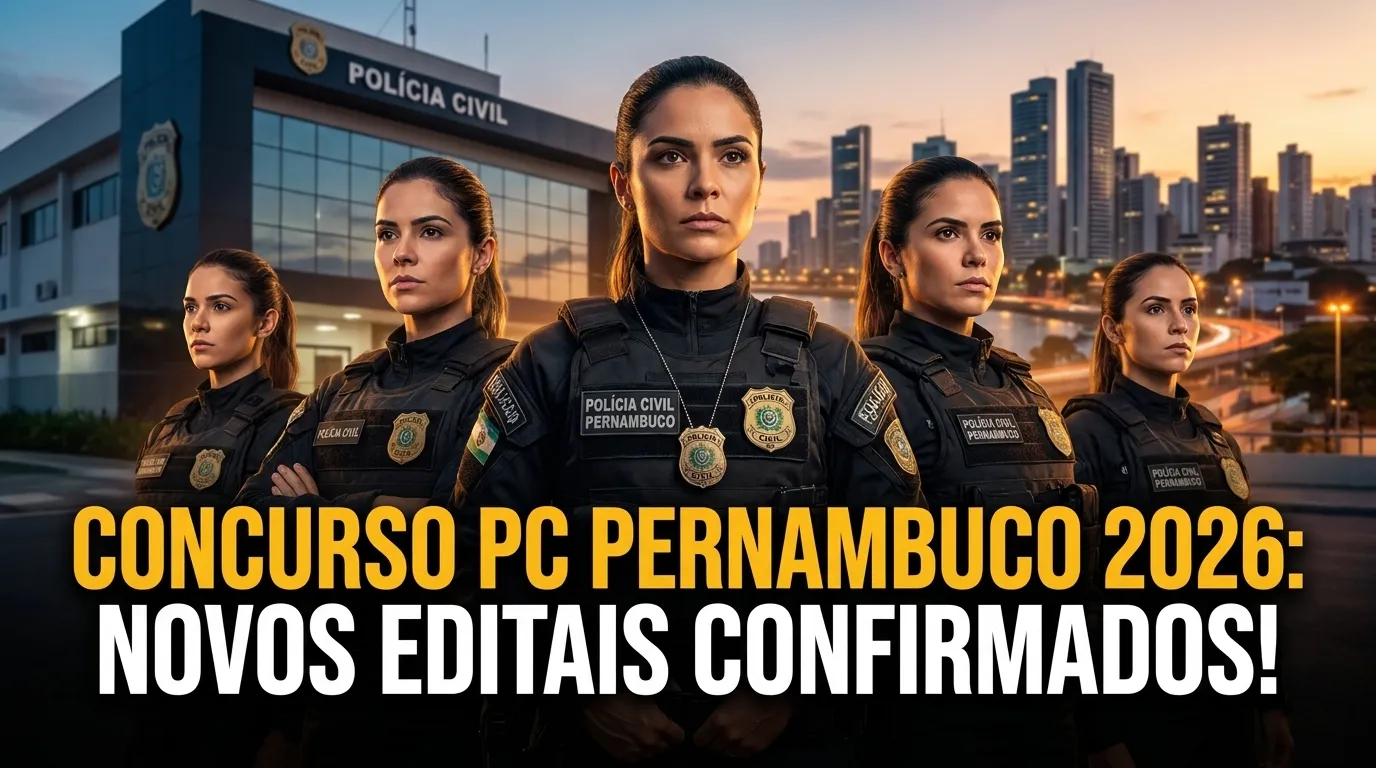Editais de concurso público e preparação para concursos