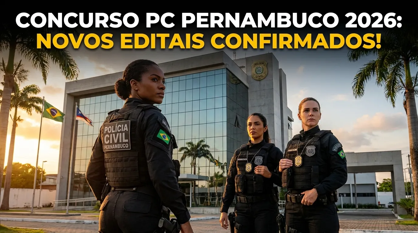 Editais de concurso público e preparação