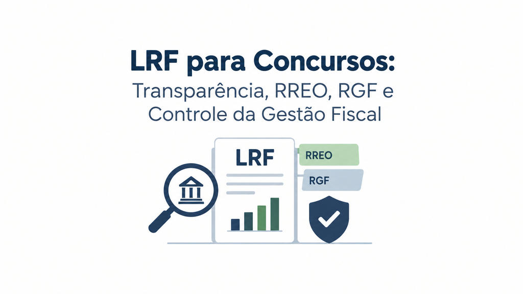 Lei de Responsabilidade Fiscal segue tema decisivo em concursos públicos; entenda RREO, RGF e mecanismos de transparência - Imagem do artigo original